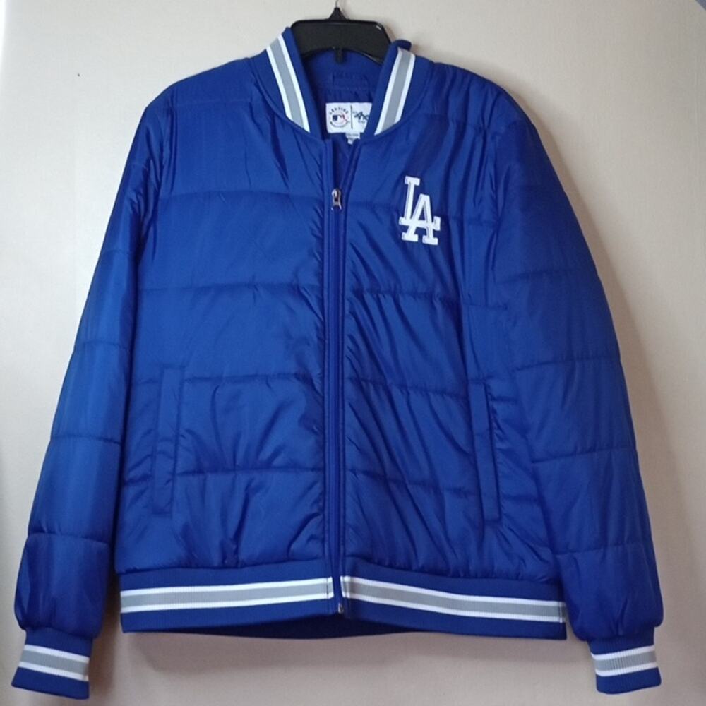 LA Dodgers Major League Baseball Puffer Classic Jacket Size XXL